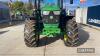 2018 John Deere 6155R Tractor c/w air brakes, cab suspension, tls, Auto Quad, 50k, creep boxm auto trac ready, 3 spools, 520/85 R38 & 480/70 R28 tyres, registration documents in office Hours: 4350 Reg. No. YX18 YPP Ser. No. 1LO6155RKJN907989 - 3