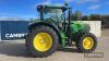 2018 John Deere 6155R Tractor c/w air brakes, cab suspension, tls, Auto Quad, 50k, creep boxm auto trac ready, 3 spools, 520/85 R38 & 480/70 R28 tyres, registration documents in office Hours: 4350 Reg. No. YX18 YPP Ser. No. 1LO6155RKJN907989 - 14