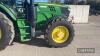 John Deere 6155R Tractor c/w 50k, command arm, front & cab suspension, 3 x escc, autotrac ready, screen in office Reg. No. AO16 CNJ - 16