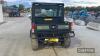 John Deere XUV 865M Gator 4x4 tipping rear buck, heater, full bench seat, big horn alloys, radio, LED light package, additional brush guard kit, registration documents & manual in office DIRECT FROM NORFOLK ESTATE Hours: approx 1590 Reg. No. AU68 ZYC - 9