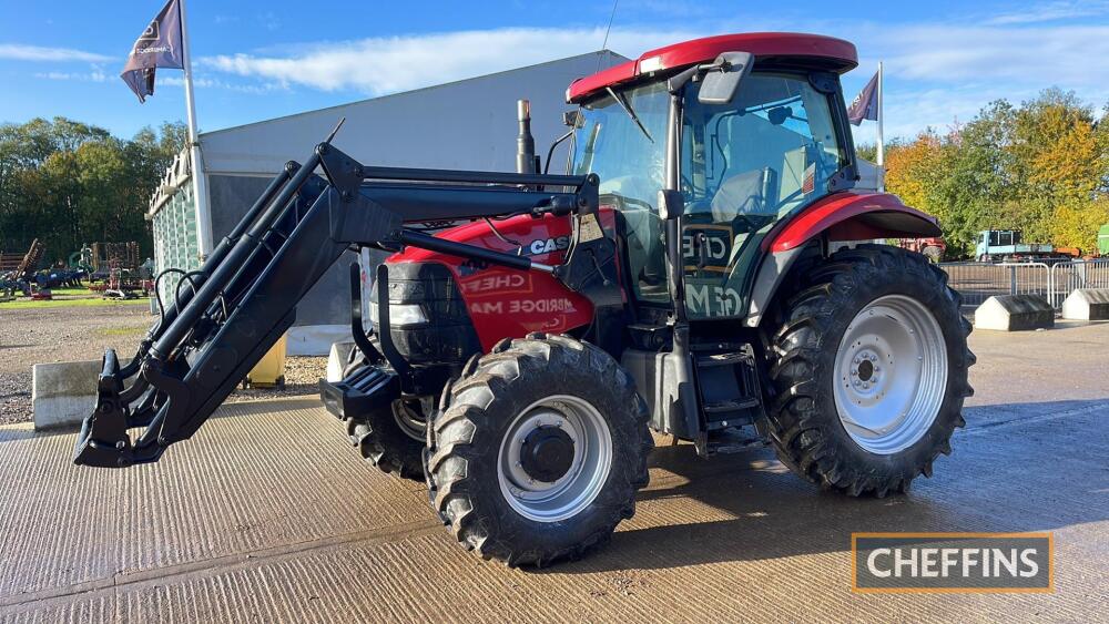 Case Maxxum 100 Tractor c/w loader Auction of Tractors to be held at ...