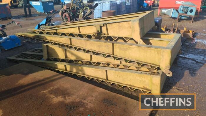 4no. Metal Heavy Duty Loading/Drive On Ramps