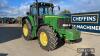 2006 John Deere 6920 Tractor c/w 40kph, Power Quad, straight from farm, registration document to be supplied by the vendor Hours: approx 4500 Reg. No. AU06 FKP Ser. No. LO6920G497809