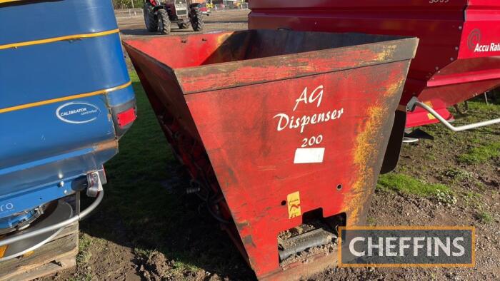 AG 200 Sand Dispenser Twin Auger