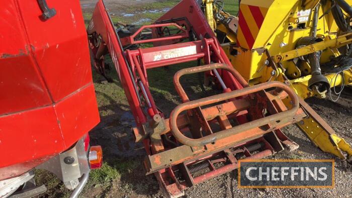 Chilton MX 40.85 Loader c/w Same silver 4cyl. Brackets, bolts, centre supports, joystick with electric switch over and bag lifter attachment