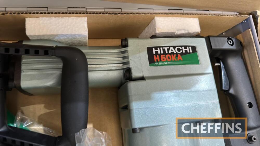 Hitachi h60ka hammer discount drill