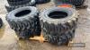 Set of 4 Carlisle Trac Chief Tyres - 6