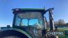 John Deere 6145R Tractor c/w 50kph, Auto Quad, suspended cab, 3 mechanical rear valves, air trailer brakes, Greenstar & IsoBus ready, front linkage, 460/85 R38 & 380/85 R28 Hours: approx 7800 Reg. No. WK67 NJJ - 17