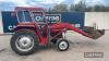 Massey Ferguson 135 2wd Tractor 
<br/>c/w Duncan cab & loader 
<br/>Reg. No. NKJ 214F (expired) - 14