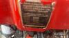 Massey Ferguson 135 2wd Tractor 
<br/>c/w Duncan cab & loader 
<br/>Reg. No. NKJ 214F (expired) - 19