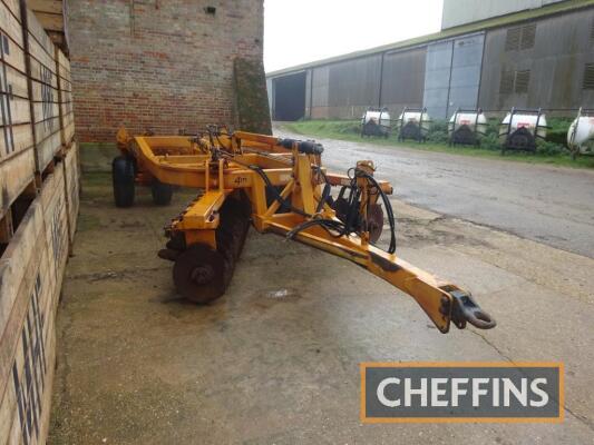 Simba trailed manual horizontal folding disc harrows