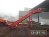 Tong freestanding waste removal swan neck conveyor