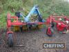 2005 Bartschi Fobro mounted manual steering single bed brush hoe - 2