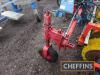 2005 Bartschi Fobro mounted manual steering single bed brush hoe - 7