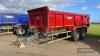 2020 Staines MP18 dump trailer Serial No. D1004 - 3