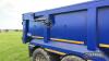 2020 Staines MP18 dump trailer Serial No. D962 - 19