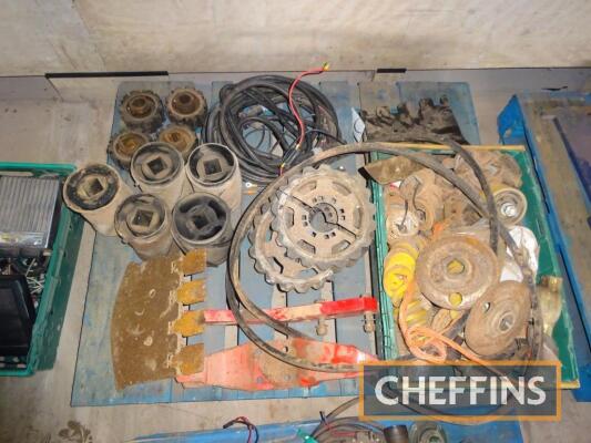 Various Grimme parts to include destoner spares and MutliSep segments etc.