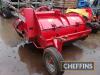 Grimme KSA 75-2 front mounted 2row haulm topper with rubber belt side discharge, heavy duty gearbox, 46 flails, shear plate, 2no. support wheels Serial No. 8182069 - 5