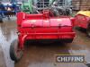 Grimme KSA 75-2 front mounted 2row haulm topper with rubber belt side discharge, heavy duty gearbox, 46 flails, shear plate, 2no. support wheels Serial No. 8182069 - 6