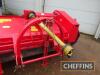 Grimme KSA 75-2 front mounted 2row haulm topper with rubber belt side discharge, heavy duty gearbox, 46 flails, shear plate, 2no. support wheels Serial No. 8182069 - 9