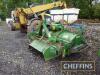 1996 GLB Rumpststad FMH front mounted single bed hooktine cultivator, with moulding hood and land driven Horstine Farmery applicator - 3