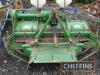 1996 GLB Rumpststad FMH front mounted single bed hooktine cultivator, with moulding hood and land driven Horstine Farmery applicator - 7