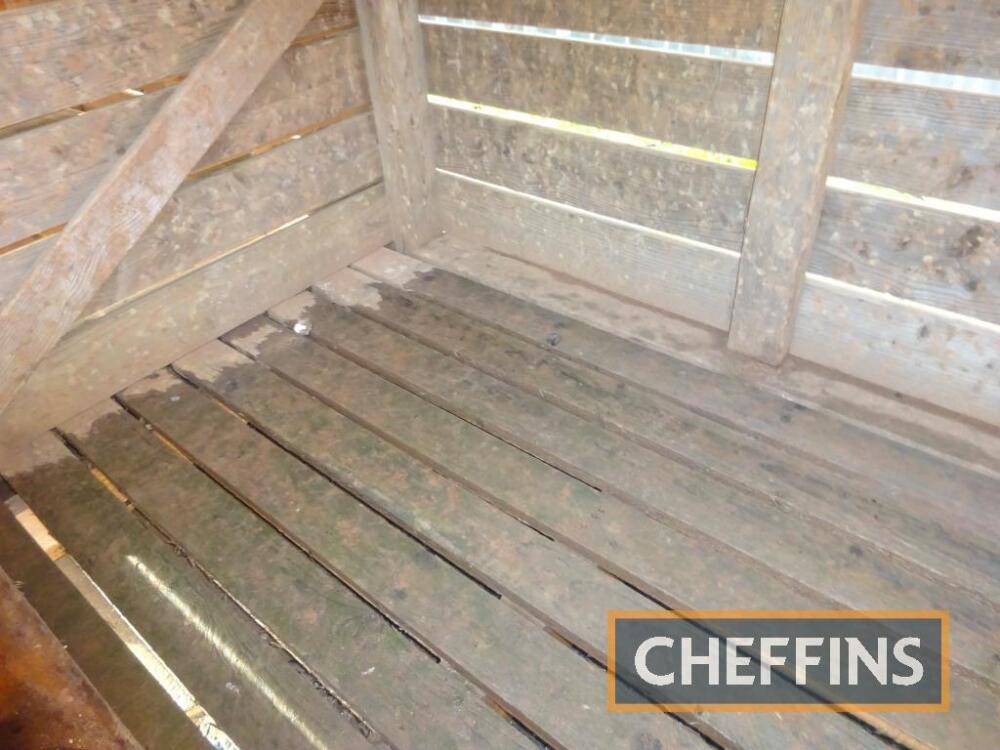 39no. 2020 Abergavenny 1.1tonne wooden potato boxes ** Please speak to