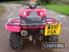 2010 Honda TRX420 4wd manual petrol QUAD BIKE With tow ball Reg. No. WX10 FGK Serial No. 1HFTE35PXA4301123 Hours: 1,424 Kilometers: 12,593 FDR: 26/04/2010 - 39