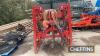 Weaving mounted hydraulic folding tined toolbar, 4m - 2