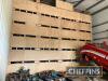 Wooden ventilation wall with welvent louvers. For sale by private treaty. Please contact the auctioneers. - 2