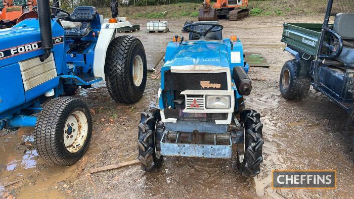 Mitsubishi MT1401D Compact Tractor c/w rotavator