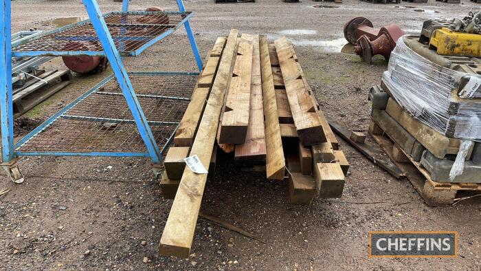 Pallet of Wooden Assorted Posts