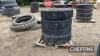 4no. 11R 22.5 Wheels & Tyres UNRESERVED LOT