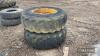 Pr. of 17.5x25 Wheels & Tyres UNRESERVED LOT - 2