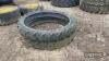 Pr. of 8.3 R44 Wheels & Tyres UNRESERVED LOT - 2