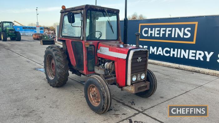 Massey Ferguson 550 Tractor Reg. No. EGR 543S Ser. No. 617290