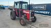 Massey Ferguson 550 Tractor Reg. No. EGR 543S Ser. No. 617290