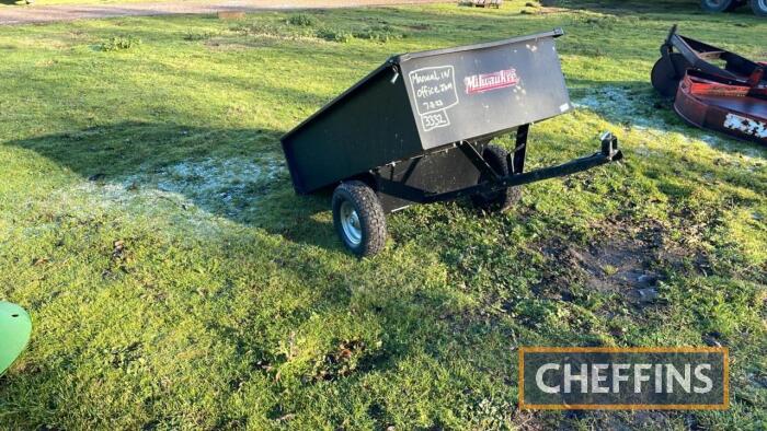 Milwaukee Quad Trailer 
<br/>c/w manual in office