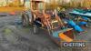 1980 Kubota L225 Diesel Compact Tractor Orange part V5 & manual in office Reg. No. GRU 460V - 3