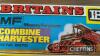 Massey Ferguson 760 combine harvester model in 1:32 scale by Britains, boxed, including display card - 7