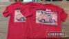 2no. Austin A35 5cwt Delivery Van T-Shirts, L and 2XL