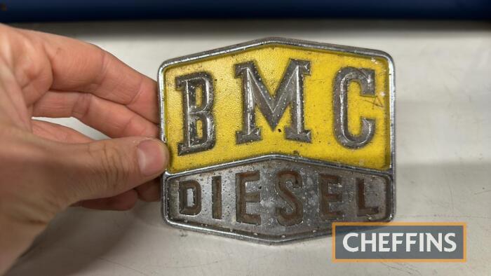 BMC diesel badge