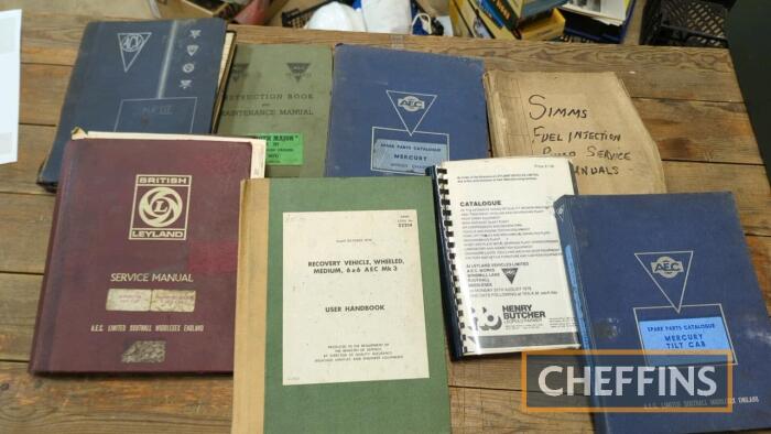 Qty AEC manuals