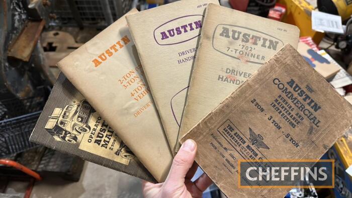 Qty Austin commercial vehicle books