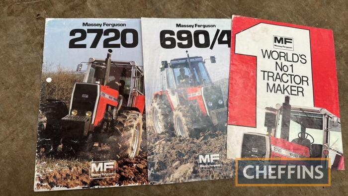 Massey Ferguson brochures to inc. 690/4 and 2720