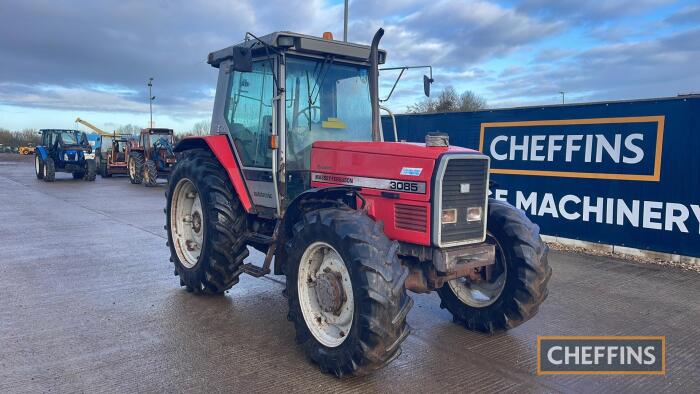 Massey Ferguson 3085 Tractor c/w Dynashift, one owner Reg. No. N974 HPV Ser. No. D 025002