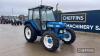 Ford/New Holland 4630 4wd Tractor registration documents in office Reg. No. M214 UHK Ser. No. BD73111