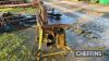 Tractor PTO Moving Table Saw Bench c/w re sharpened spare blade & PTO shaft UNRESERVED LOT - 2