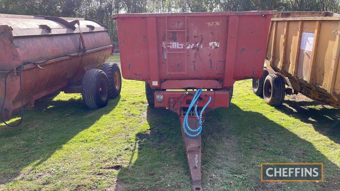 Gilbert RE800BMS 8ton (approx) Tipping Trailer