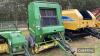 John Deere 592 Baler c/w control box in office - 2